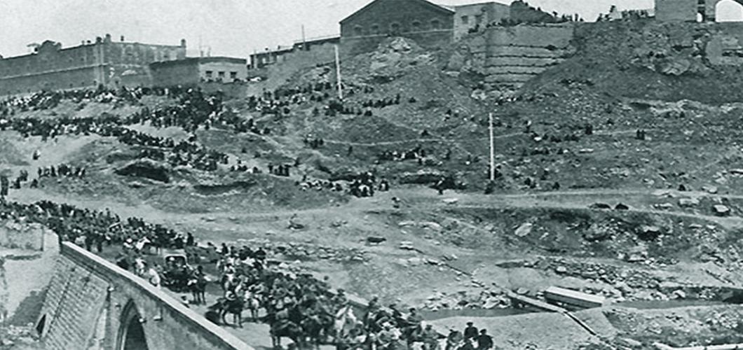 Историческая земля азербайджанцев – Иревань. Иреванская крепость, начало XX века.