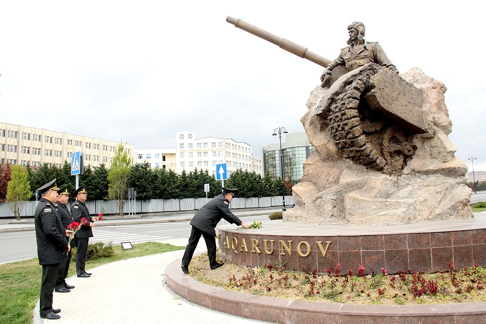 Azerbaijani national hero Albert Agarunov's memory was honored