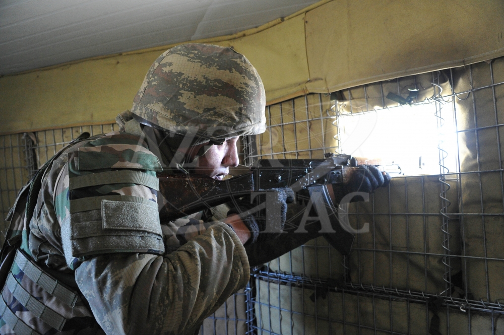 Les soldats azerbaïdjanais servent fièrement dans les territoires libérés de l’occupation