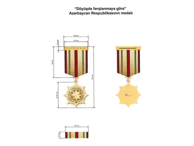 Группа азербайджанских военнослужащих награждена медалью 