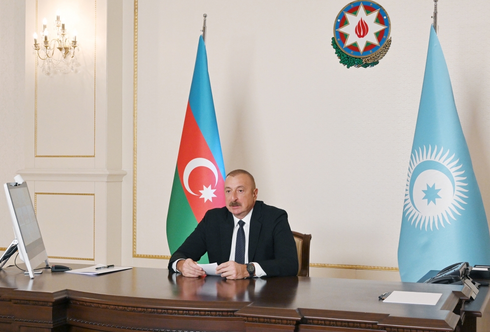 Le président Ilham Aliyev : Zenguézour, terre historique de l'Azerbaïdjan,jouera désormais le rôle d'unification du monde turcique