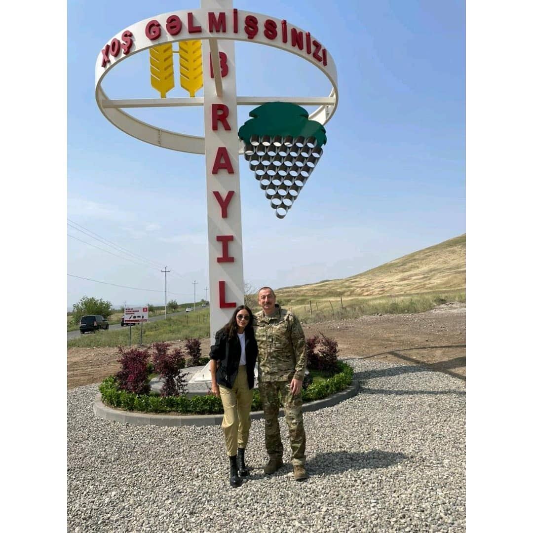 La première vice-présidente Mehriban Aliyeva a partagé sur Instagram des images relatives à la visite à Djabraïl et Zenguilan