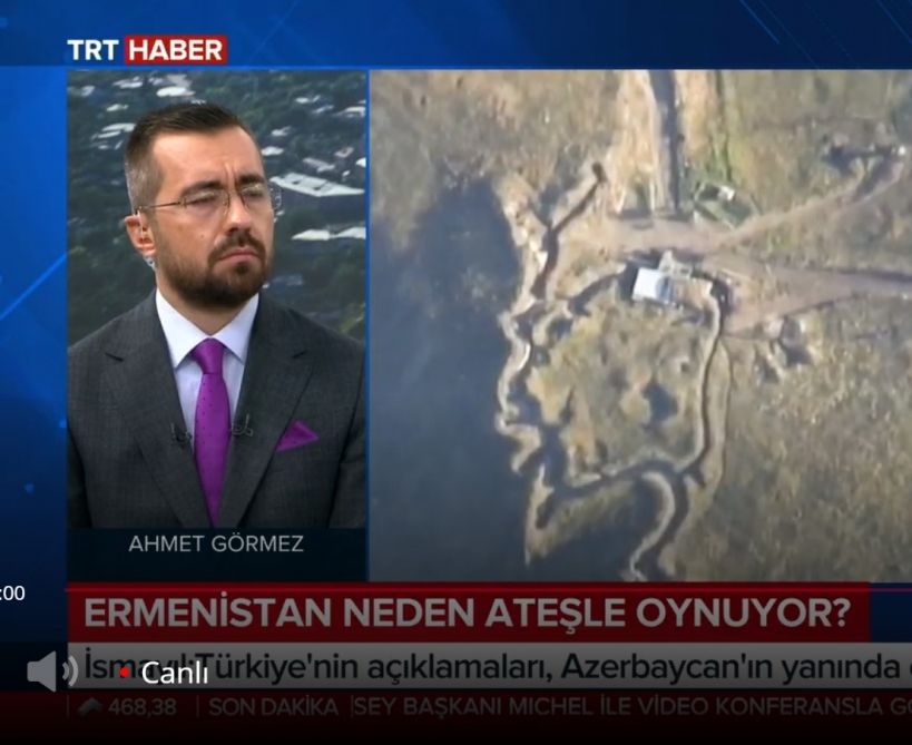 Телеканал «TRT Haber» распространил репортаж о военных провокациях Армении