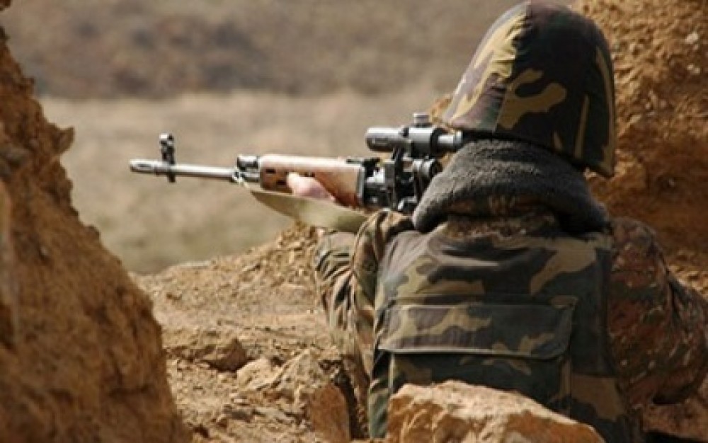 Military units of the armed forces of Armenia violated ceasefire 26 times throughout the day.