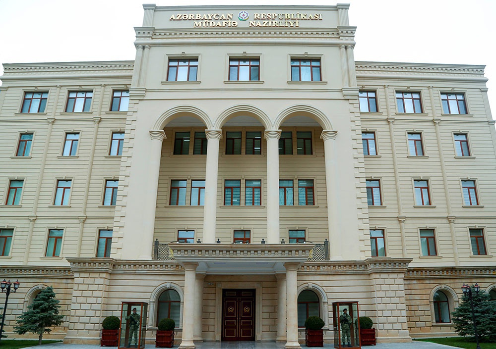 ИНФОРМАЦИЯ Министерства обороны Азербайджана