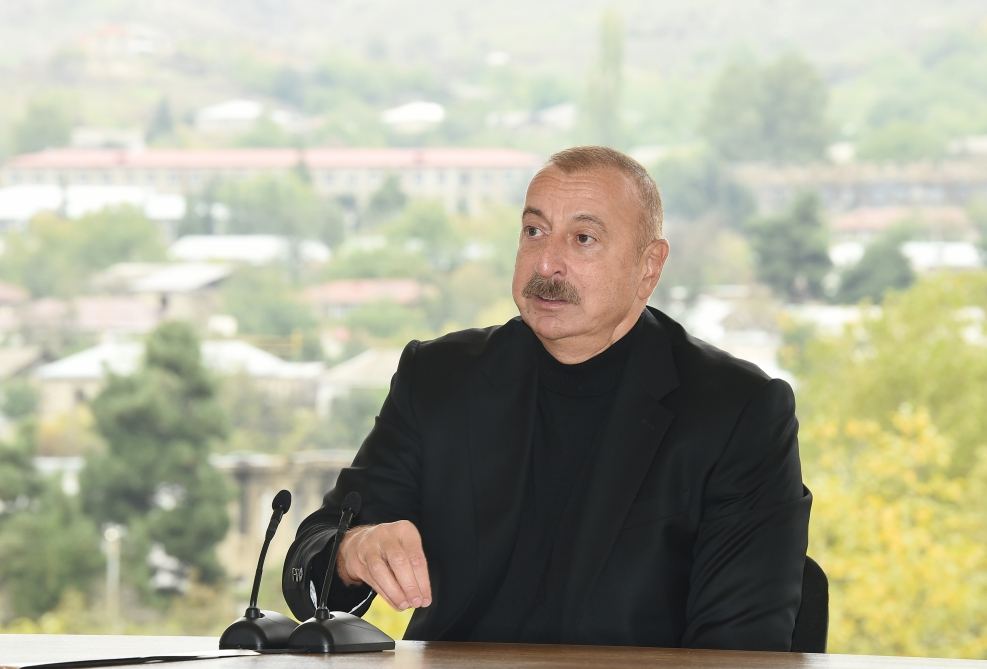 Президент Ильхам Алиев: Сегодня для Гадрута и Карабаха в целом начинается новая эра