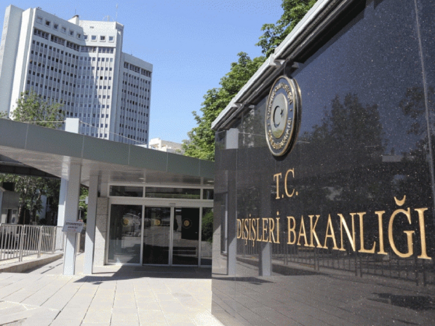 Le Ministère turc des Affaires étrangères : Les tentatives de maintenir le statu quo par l’Arménie sont inadmissibles
