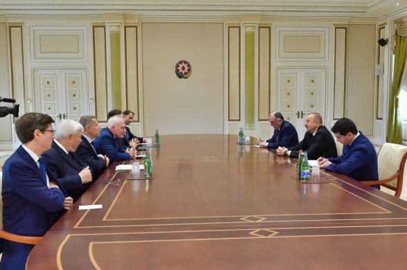 Посредники по Карабаху на переговорах с Ильхамом Алиевым