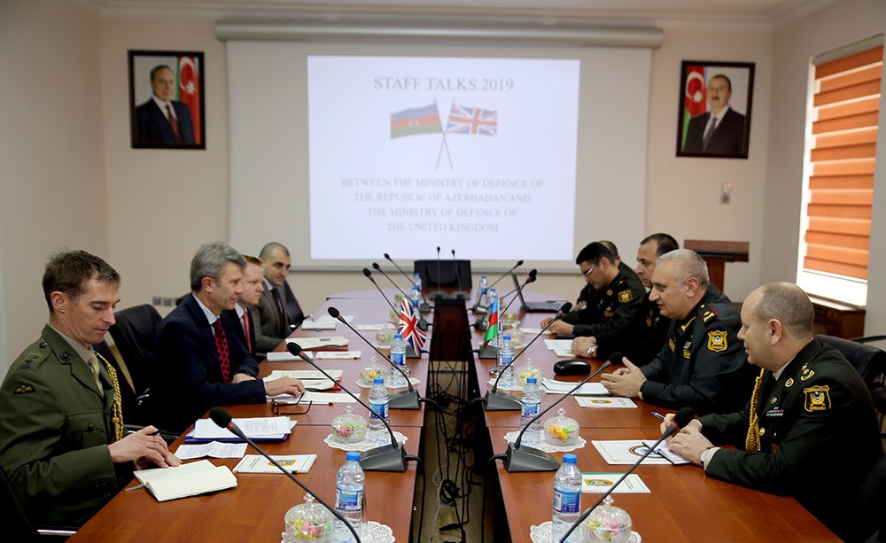 Azerbaijan and United Kingdom signed the plan of military cooperation