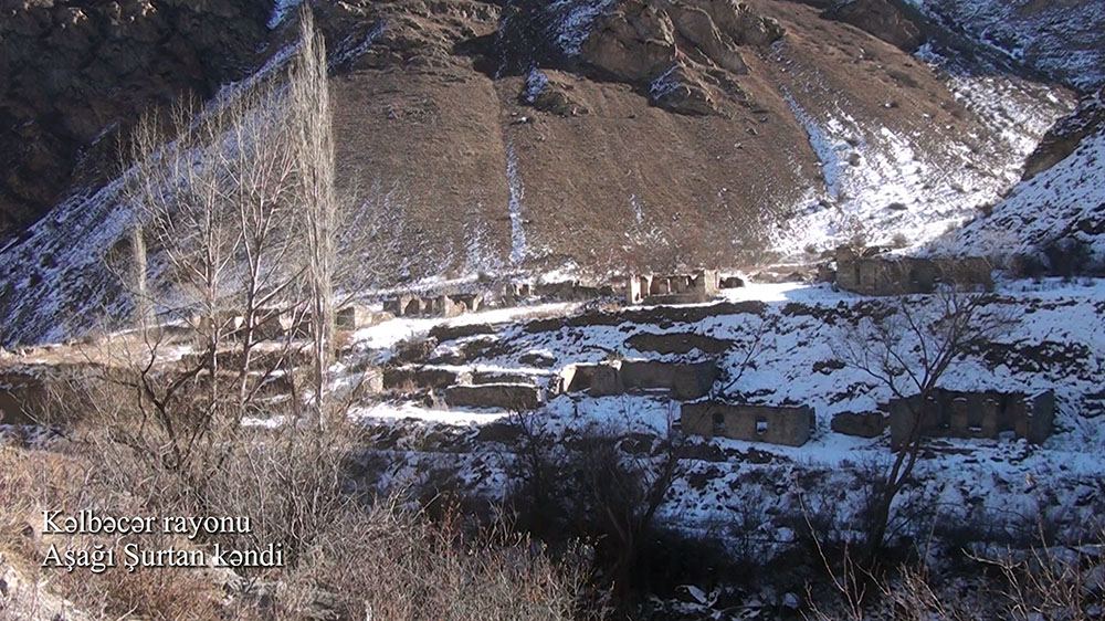 Azerbaijan shows liberated Ashaghy Shurtan village of Kalbajar