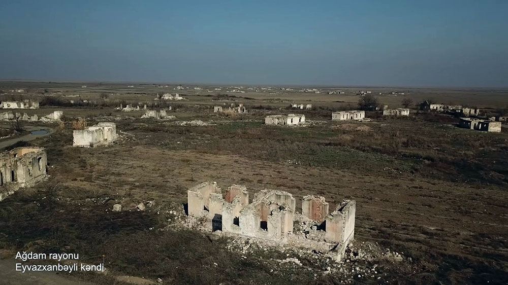 Azerbaijan shares Eyvazkhanbeyli village of Aghdam district