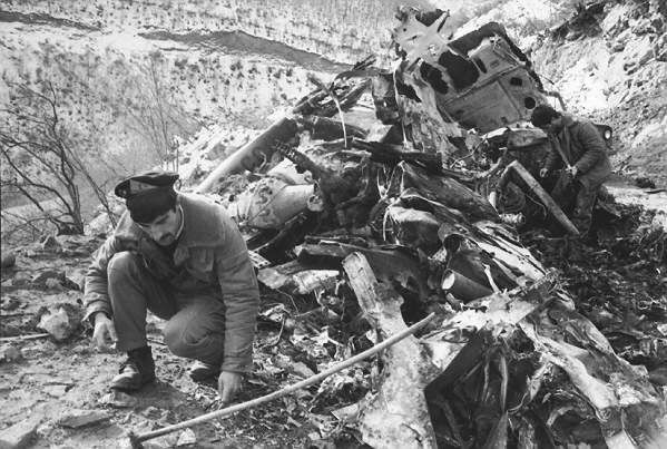 28 years pass since Armenia shot down MI-8 helicopter on the sky of Garakend 