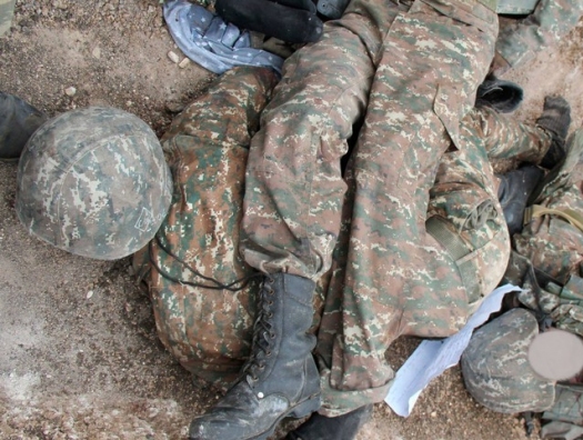 В Карабахе нашли уже 1345 тел армянских солдат