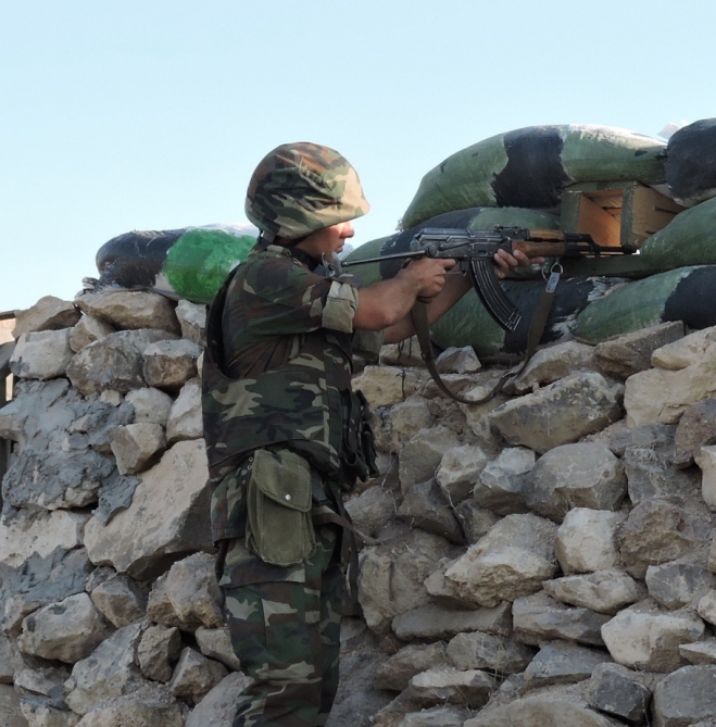 Подразделения вооруженных сил Армении, используя снайперские винтовки, в течение суток нарушили режим прекращения огня в различных направлениях фронта 20 раз.
