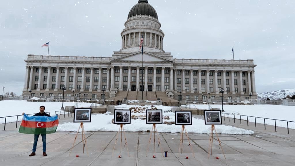 Exhibition dedicated to 29th anniversary of Khojaly genocide opens in US state of Utah