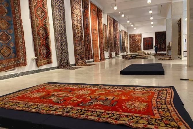 Armenians to hold exhibition of carpets stolen from Azerbaijan’s Shusha, UNESCO is silent