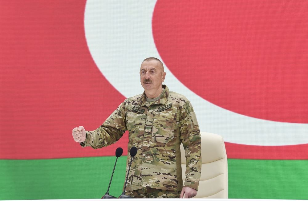 Azərbaycan Prezidenti: Biz dünyada heç vaxt olmayan Qələbəni qazanmışıq