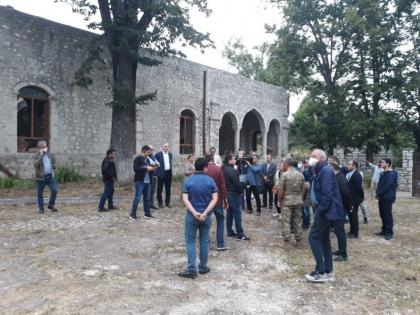 Представители аккредитованного в Азербайджане дипкорпуса побывали во дворце Панахали хана в Шуше