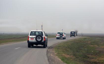 Les représentants de l’OSCE se rendront de nouveau sur la ligne de contact des armées