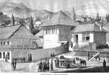 Şuşa 1865-ci ildə, Rəssam V. Vereşaginin əsəri