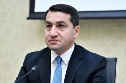Hikmet Hadjiyev: La politique étrangère de l'Azerbaïdjan continuera de se concentrer sur le maintien de la paix et de la sécurité