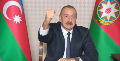Azərbaycan Prezidenti: Bu dərs əbədi dərsdir, bunu heç kim yaddan çıxarmasın!
