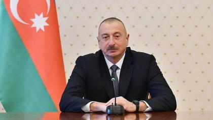 Azerbaycan Cumhurbaşkanı İlham Aliyev'den 