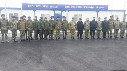 Opening ceremony of Turkish-Russian Monitoring Center in Azerbaijani Aghdam over