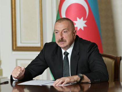 Ильхам Алиев: «Мое слово обладает такой же силой, что и моя подпись»