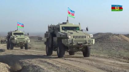 Azerbaycan ordusu geniş kapsamlı tatbikata başladı