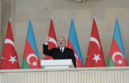 From now on, we will only move forward - President Aliyev