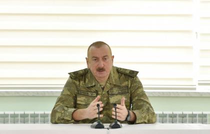 После Пашиняна Ильхам Алиев заявил армии об однозначной позиции Азербайджана