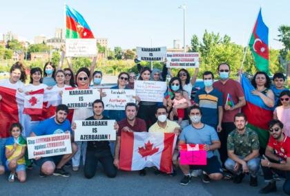 В столице Канады проведена акция в знак протеста против оккупационной политики Армении