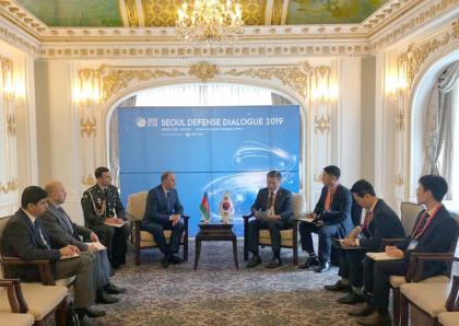 Les perspectives de la coopération militaire azerbaïdjano-coréenne au menu des discussions