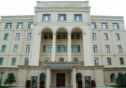 Le ministère de la Défense publie un communiqué sur une attaque d’un groupe armé arménien contre l’armée azerbaïdjanaise