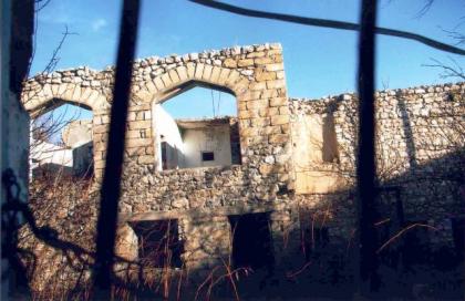 Monuments destroyed by Armenians. Shusha city