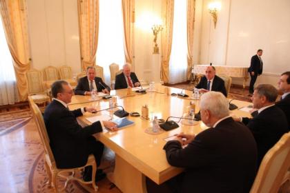 Meeting between Azerbaijani and Armenian FMs kicks off