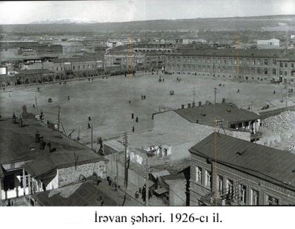Erivan şehri. 1926