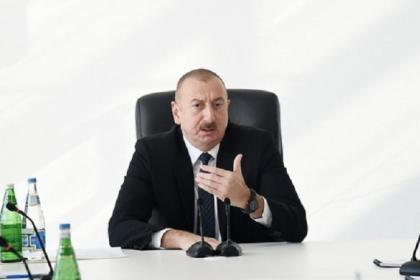 Ильхам Алиев: «Нынешняя власть в Армении - агенты Сороса»