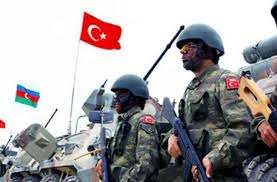 Турецкие военные в Агдаме