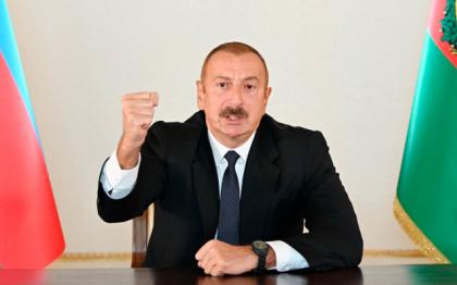 Ильхам Алиев объявил об освобождении Гадрута и ряда сел