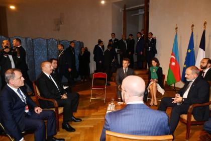 Azerbaijani, French, European Council and Armenian leaders held another meeting in Prague