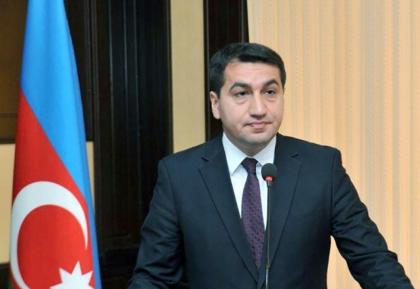 Hikmat Hajiyev: Armenia has wide practice of usage of phosphorus munitions