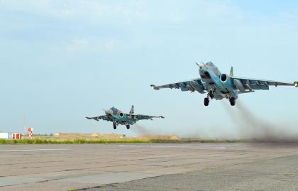 Combat training of the Air Force aircraft is being continued