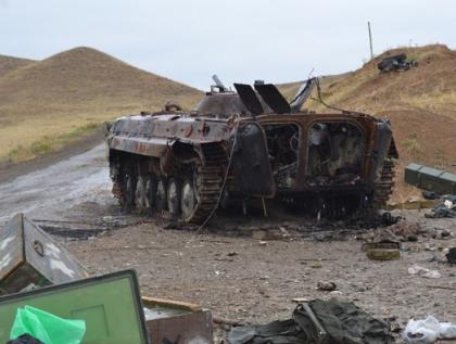 В Минобороны сообщили о сотнях уничтоженных армянских танков и орудий