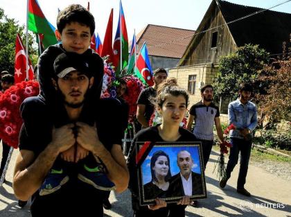 Ermeni Vandalizm’i. Gence kentine füze saldırısı