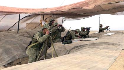 The troops of the Nakhchivan garrison successfully conducted a live-fire stage within the scope of the CSWG 