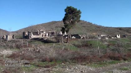 Azerbaijan shows video footage of Malatkeshin village of Zangilan region