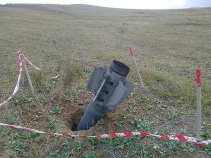 ANAMA’s demolition team neutralized 40 pieces of unexploded ordnance
