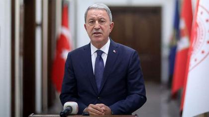 Bakan Akar: Azerbaycan Türkü kardeşlerimizin zaferini kutluyoruz